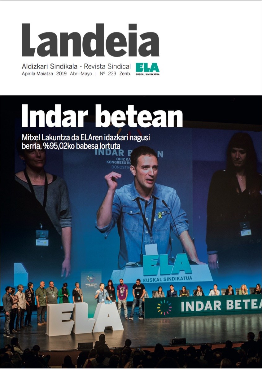 Mitxel Lakuntza, elegido secretario general con más del 95% de los votos #Landeia