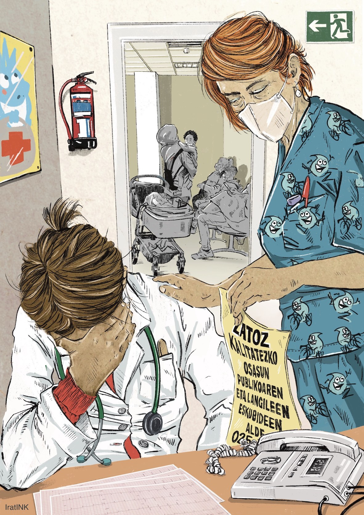 Lehen arreta: pandemia baino, endemia