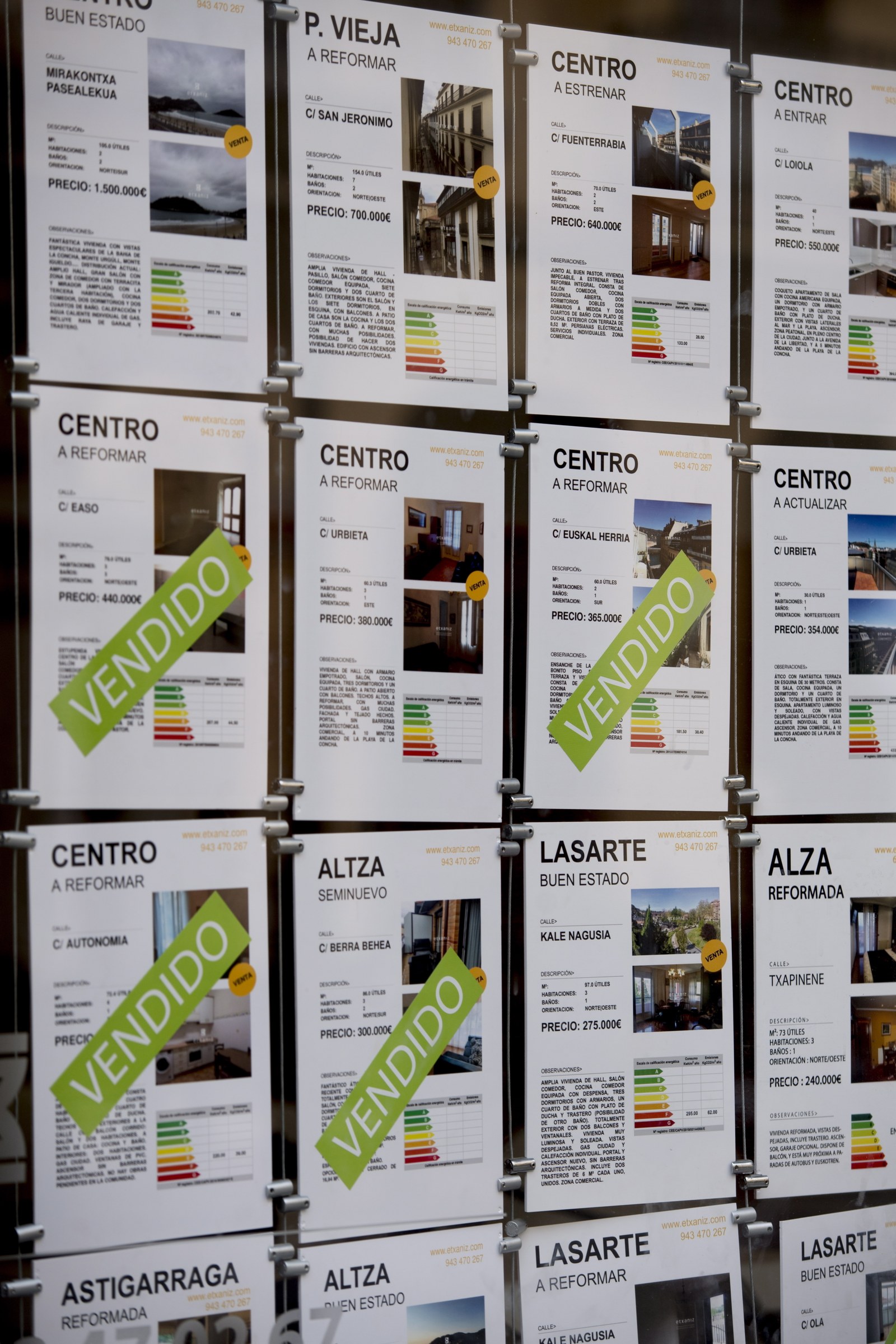 Donostia, la ciudad más cara de Hego Euskal Herria