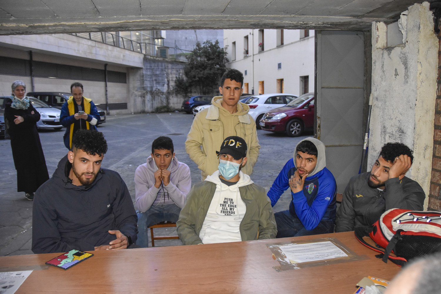 Quieren construir un futuro aquí