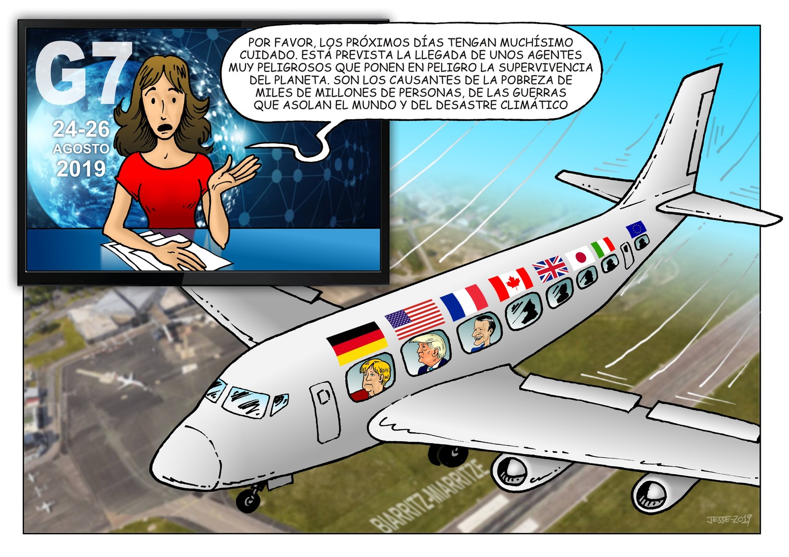 El eje del mal, en Euskal Herria