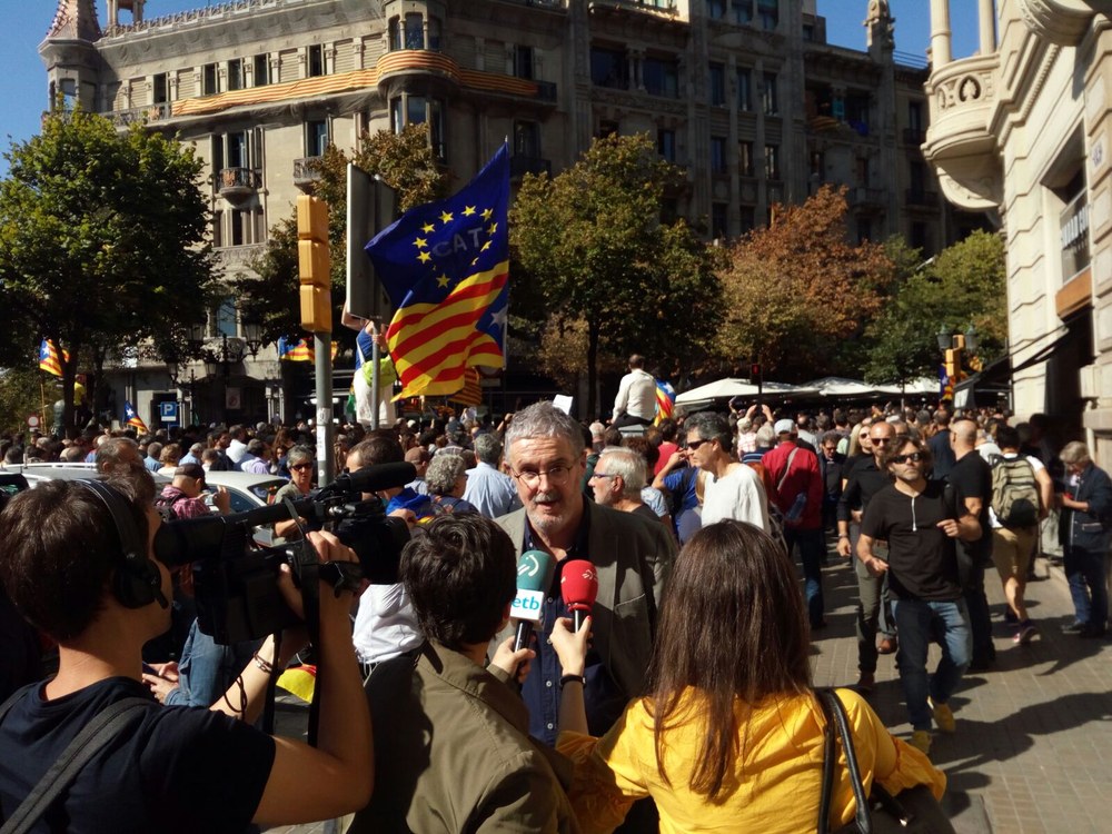 ELA condemns the State’s repressive escalation against Catalonia