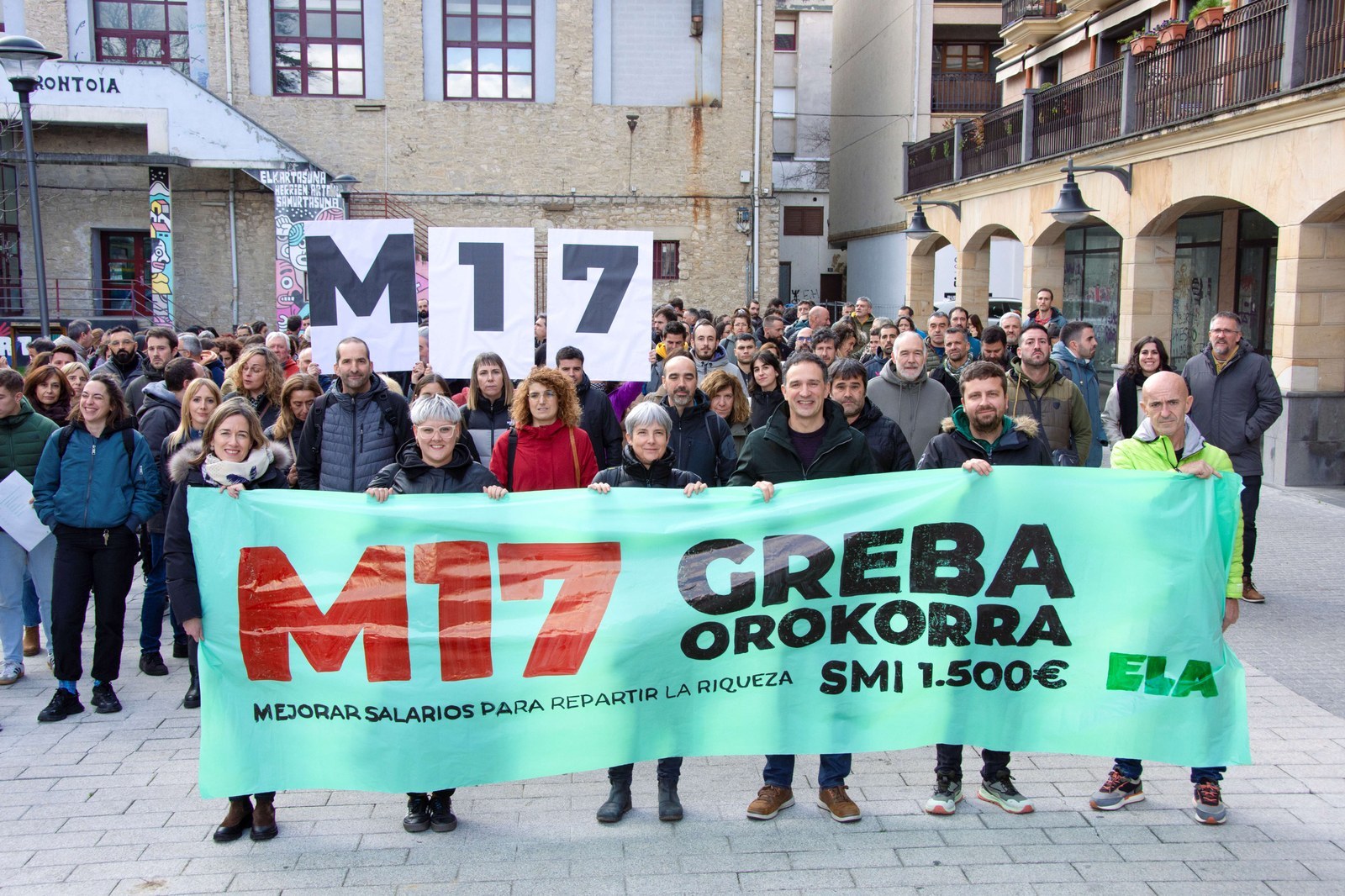 M17 General Strike for a own minimum wage: + sovereignty + social cohesion