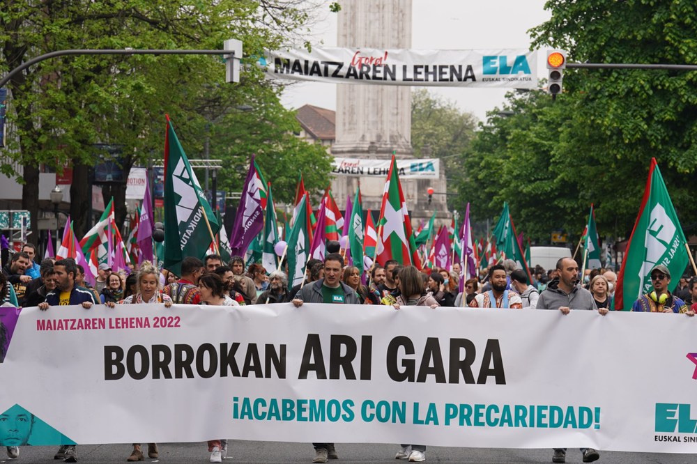 1st of May| Mitxel Lakuntza : “For the wealth to be shared out, we need good agreements, not an Income Pact”