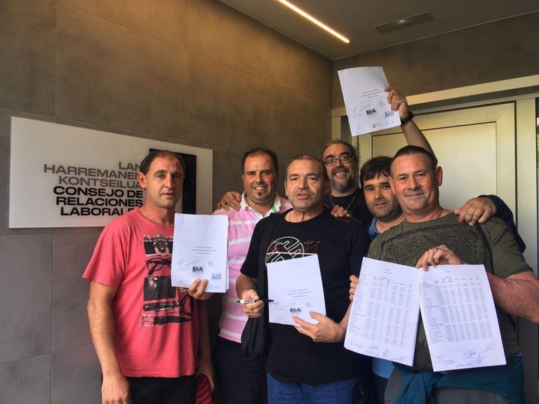 The new Gipuzkoa construction agreement  has been signed