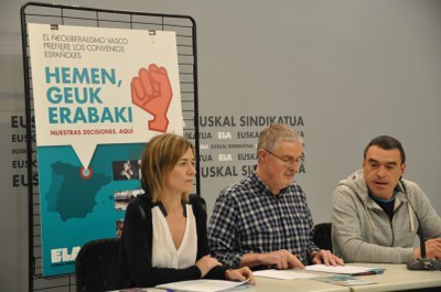 We want to decide collective bargaining here