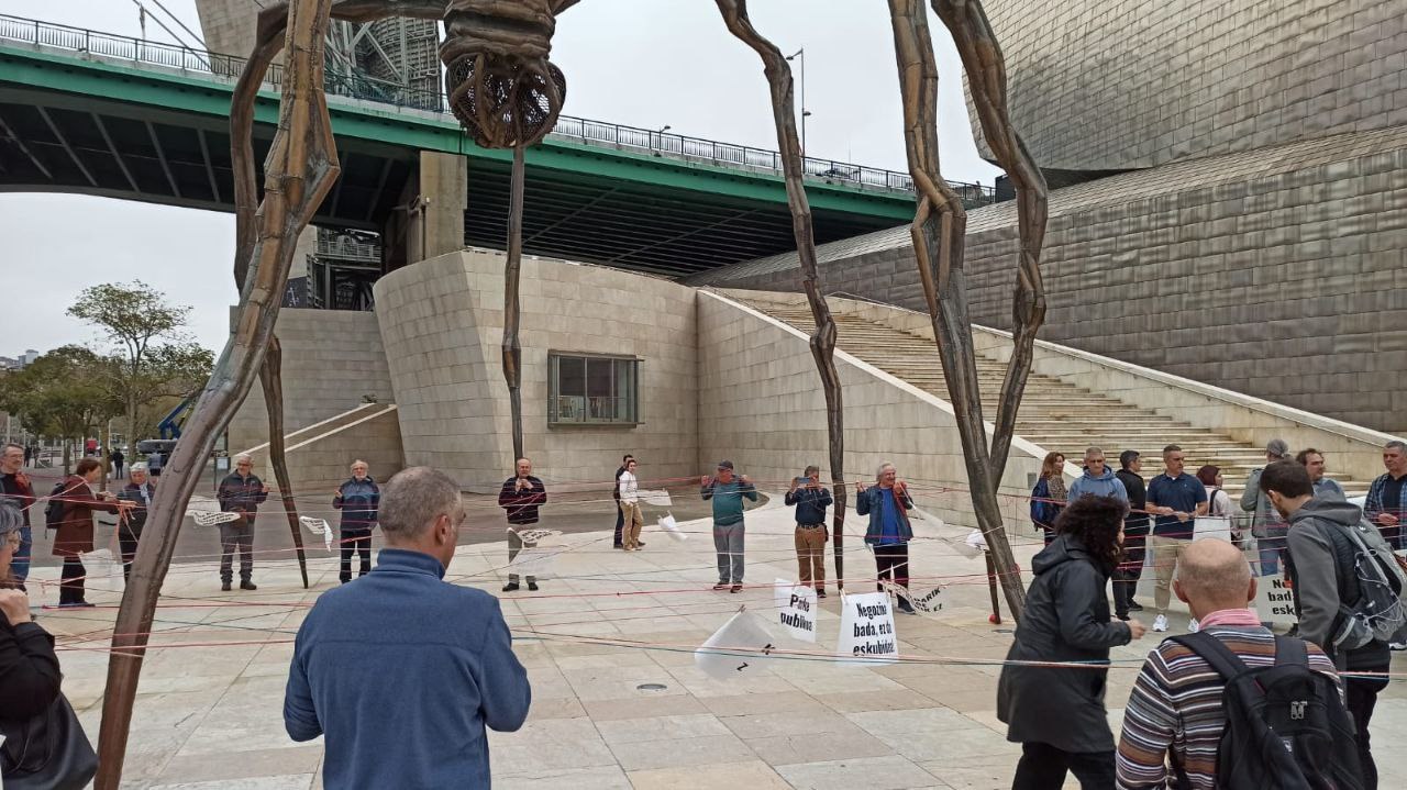 Denuncian en Bilbao que la vivienda ha pasado de ser un derecho a un lujo Denuncian en Bilbao que la vivienda ha pasado de ser un derecho a un lujo