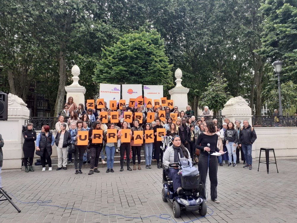 El movimiento feminista celebrará "Zaintzen Herria" el 5 de octubre en Bilbo