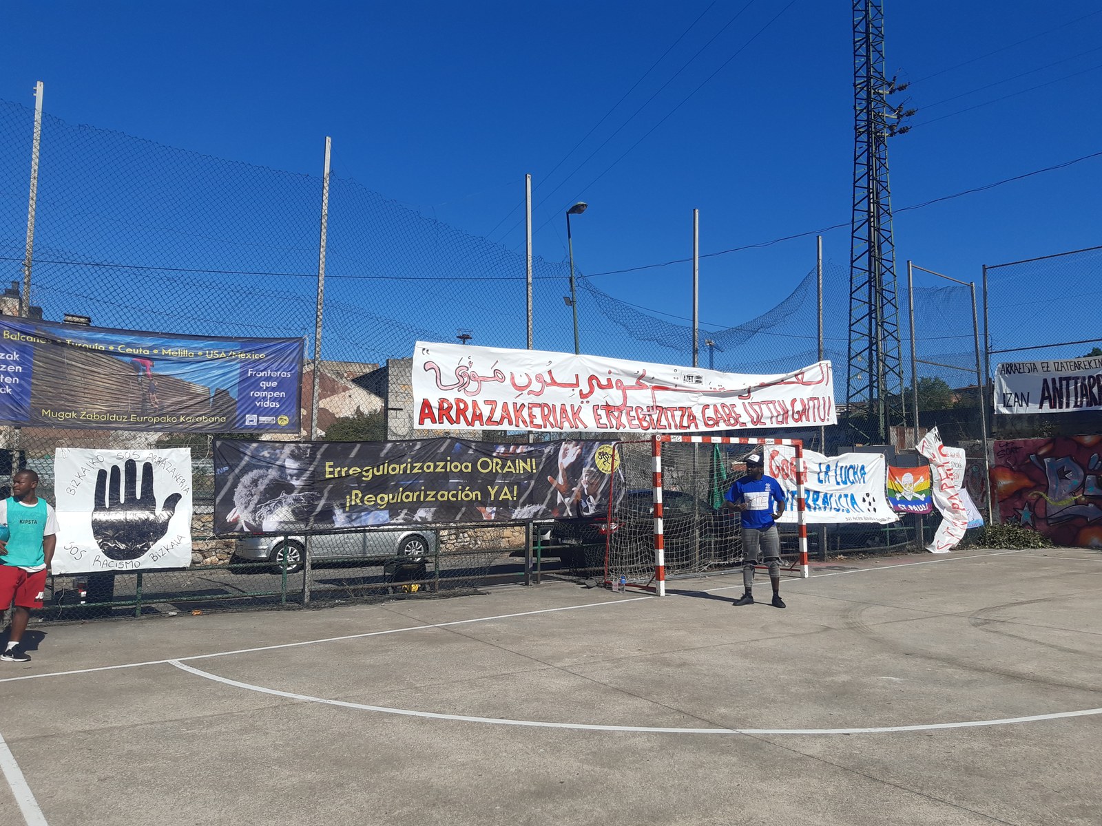 El Mundialito Antirracista se celebró por sexta vez el sábado en Bilbao