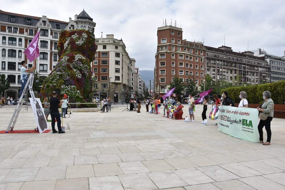 El servicio de limpieza del Guggenheim Bilbao en huelga hasta el 21 de junio por unas condiciones laborales dignas