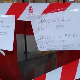 ELA exige más medidas de protección ante el avance del Coronavirus en el Ayuntamiento de Bilbao