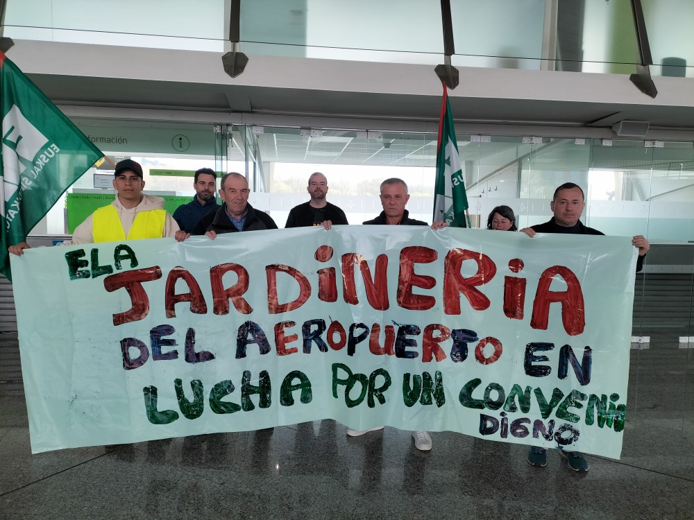 Jornada de huelga por un convenio colectivo
