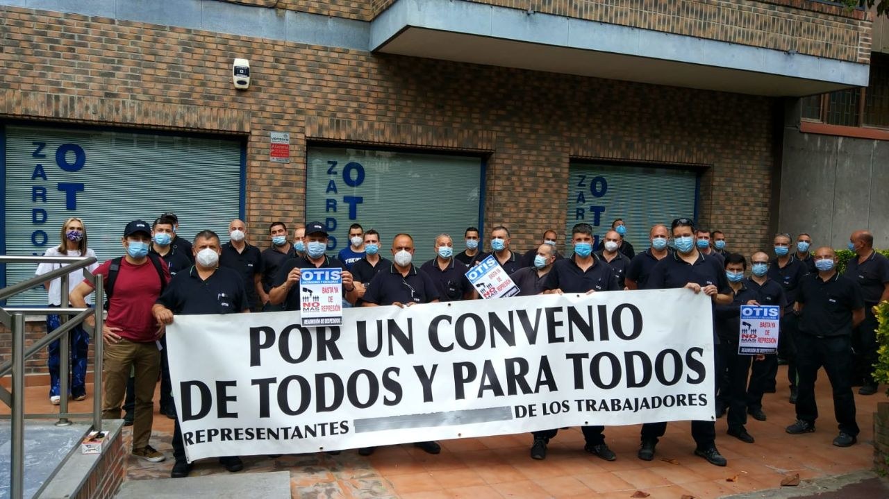 La plantilla de Zardoya-Otis anuncia una huelga de dos días en julio para denunciar el despido de 16 compañeros a nivel estatal La plantilla de Zardoya-Otis anuncia una huelga de dos días en julio para denunciar el despido de 16 compañeros a nivel estatal