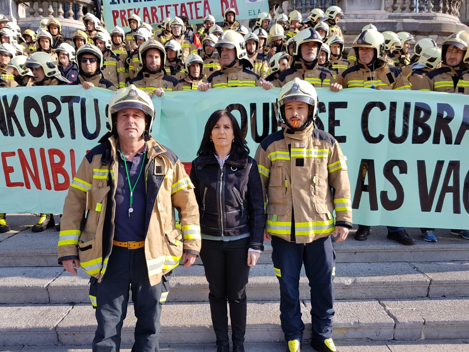 La situación en los bomberos de Bilbao es insostenible