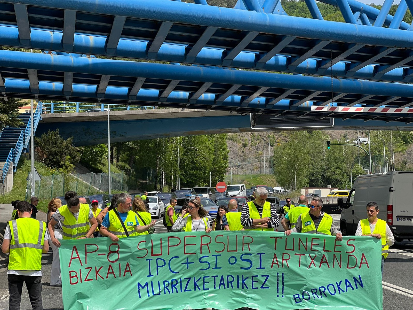 Los túneles cerrarán del 28 al 30 de abril ante la cerrazón de Transbisa e Interbiak a abordar el convenio colectivo