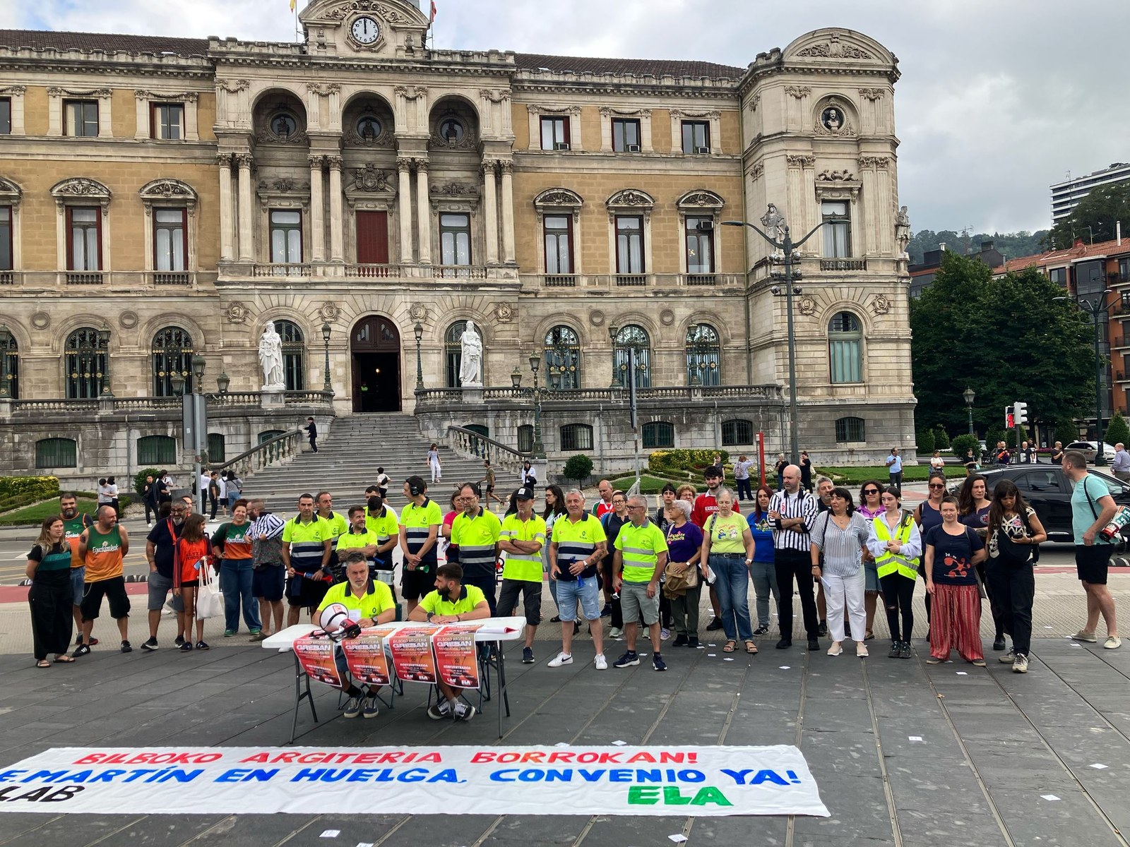 Se amplía la huelga hasta el 15 de agosto
