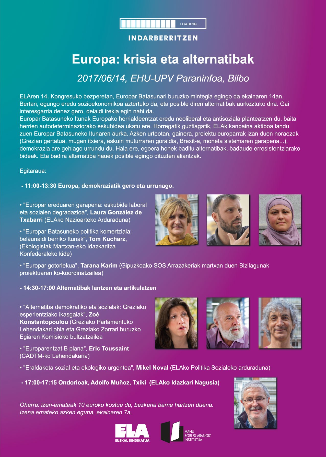 Europa: crisis y alternativas