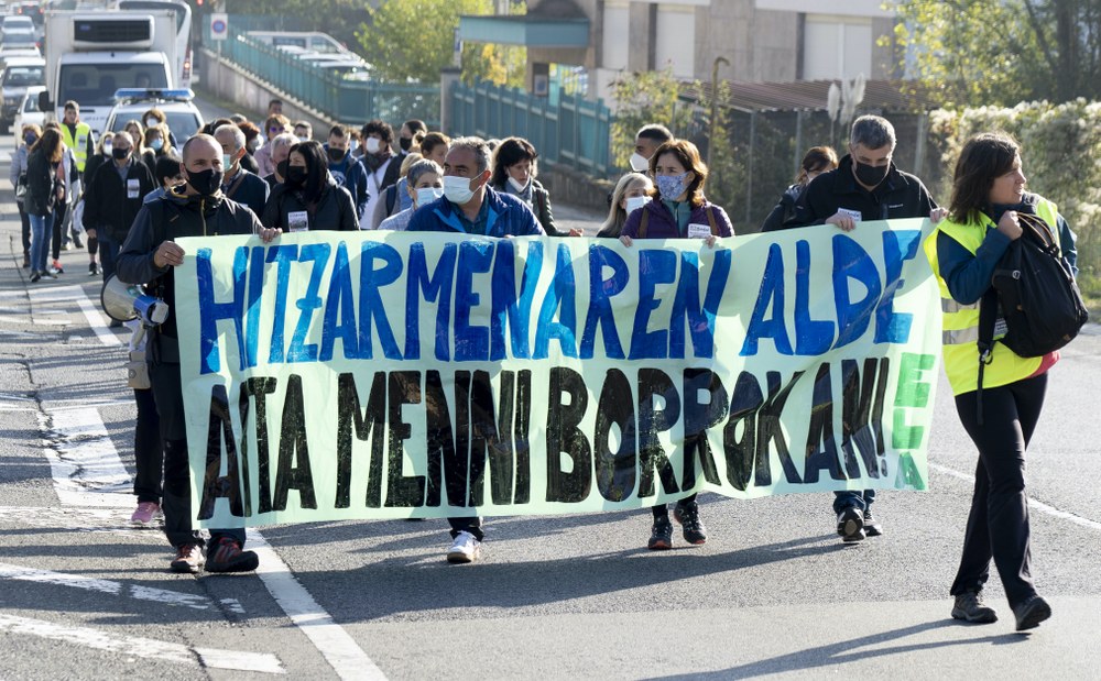 ELA convoca huelga del 7 al 11 de febrero en el hospital Aita Menni de Arrasate y sus centros de la CAPV