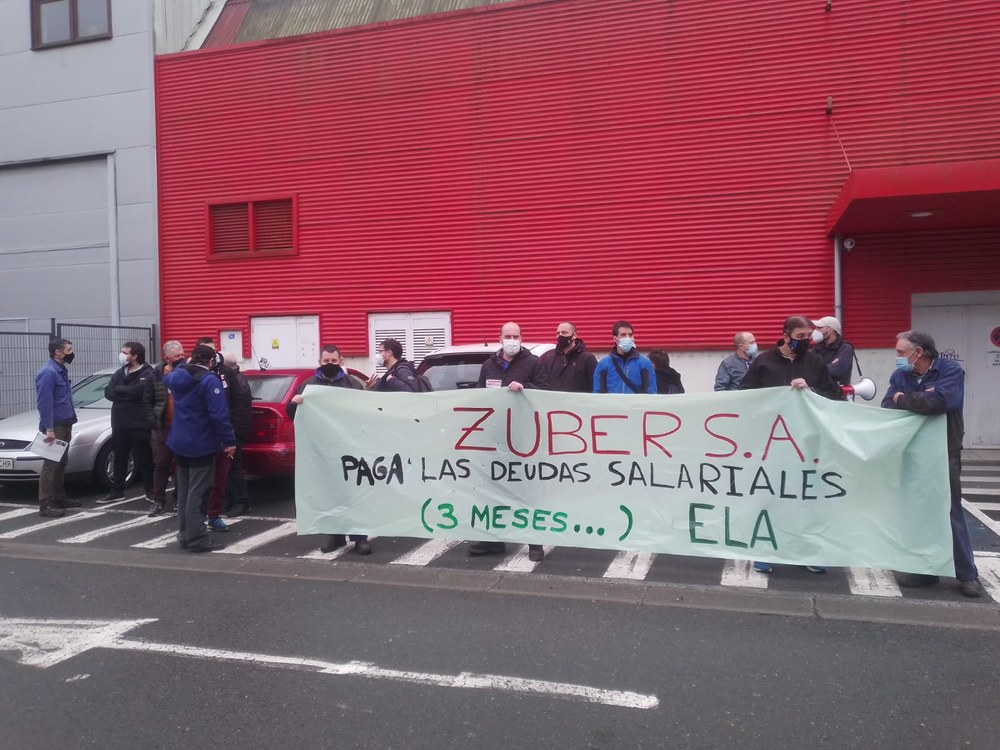 La plantilla de Zuber de Bergara irá a la huelga