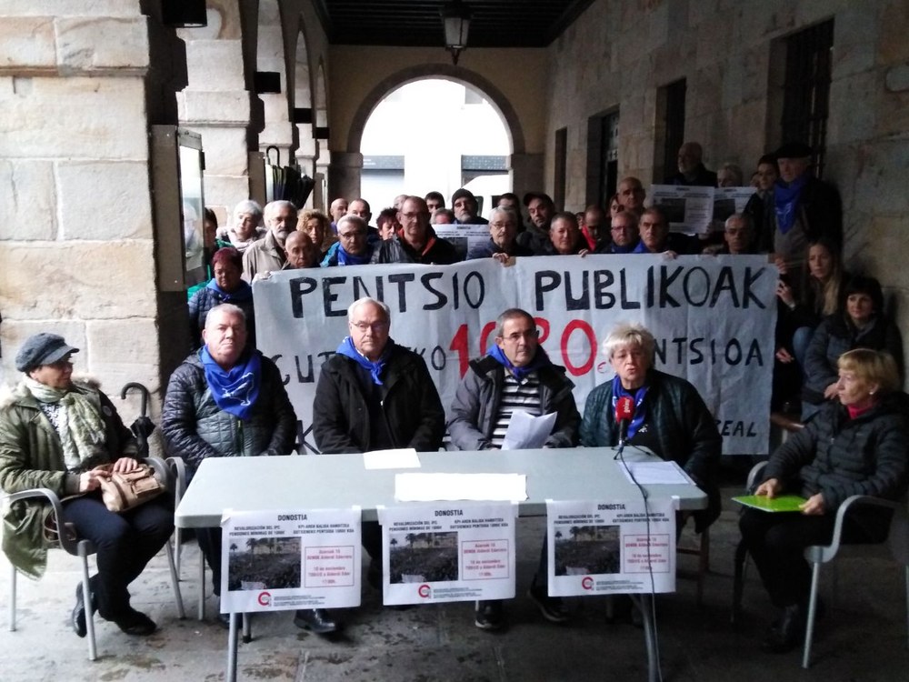 La Unión trae la fuerza, todos juntos a favor de unas pensiones públicas dignas