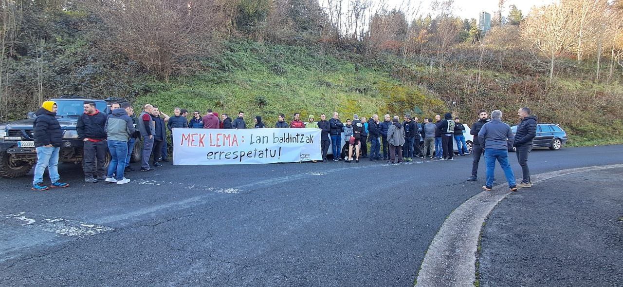 Paros para exigir que se respeten los derechos de la plantilla