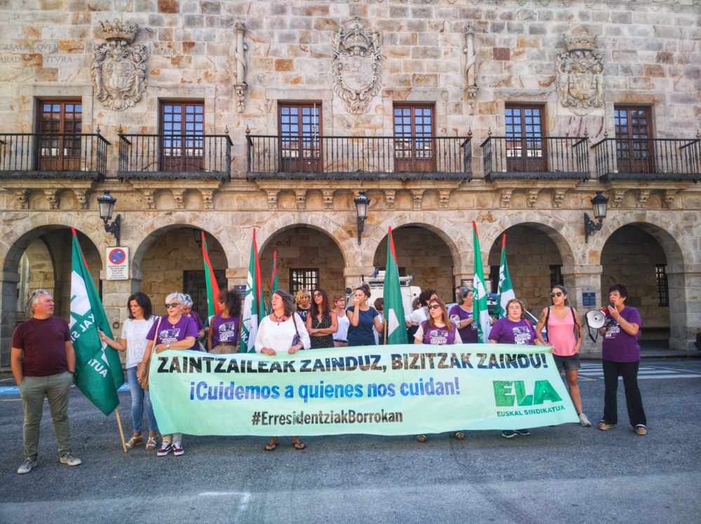 Residencias de Gipuzkoa en lucha