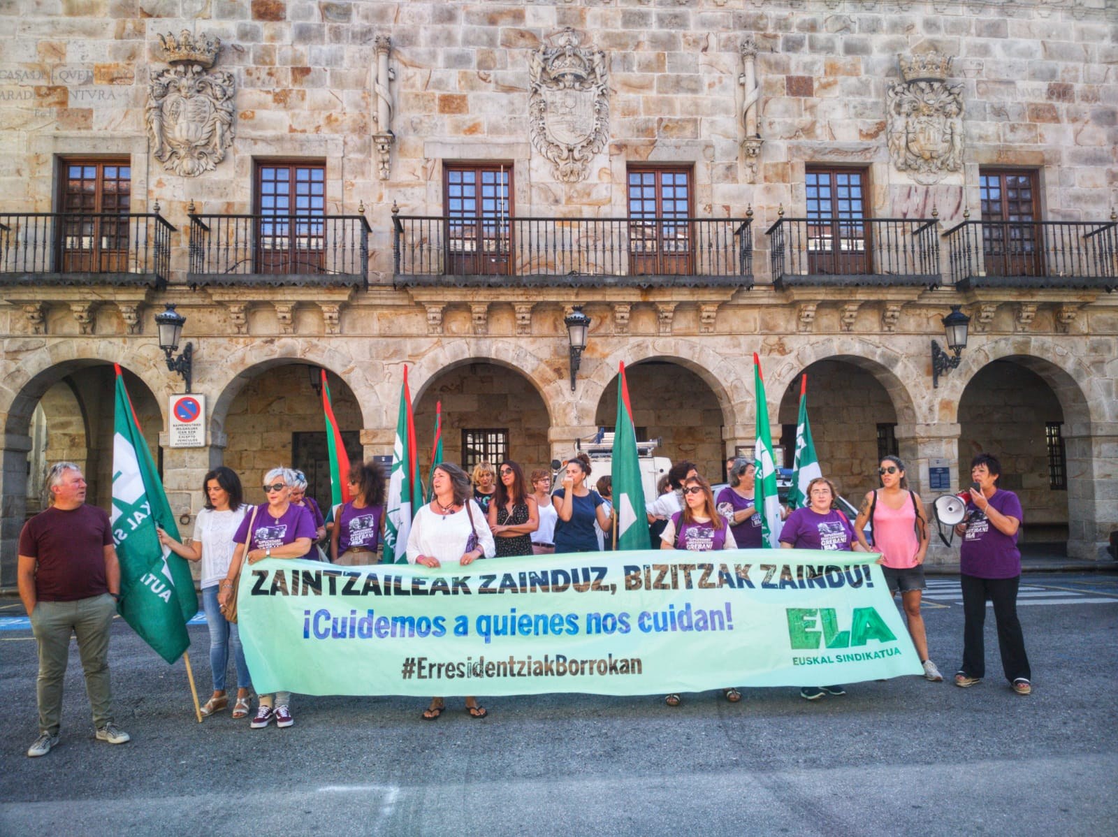 Residencias de Gipuzkoa en lucha