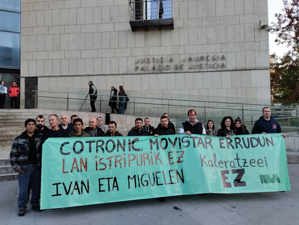 Comienza el juicio por los despidos tras un accidente grave en la subcontrata de Telefónica