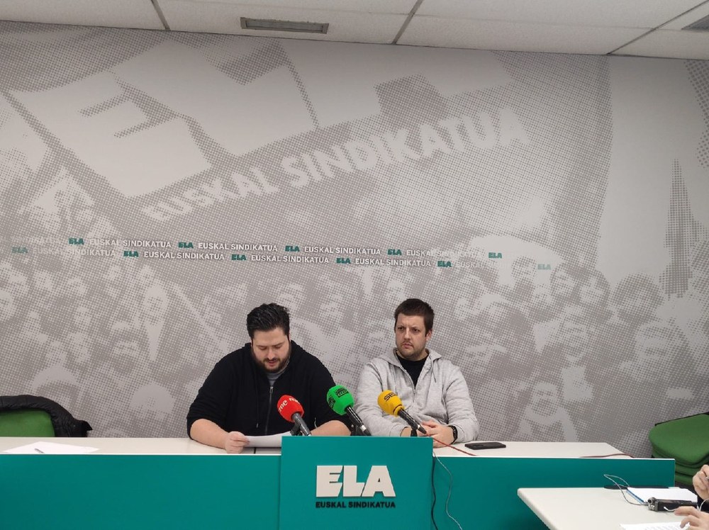 ELA anuncia jornadas de huelga para denunciar los despidos en Telepark