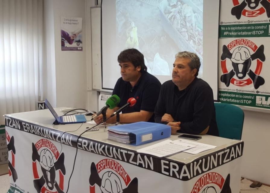 ELA ha denunciado a 18 empresas en las obras de remodelación del Estadio de Anoeta