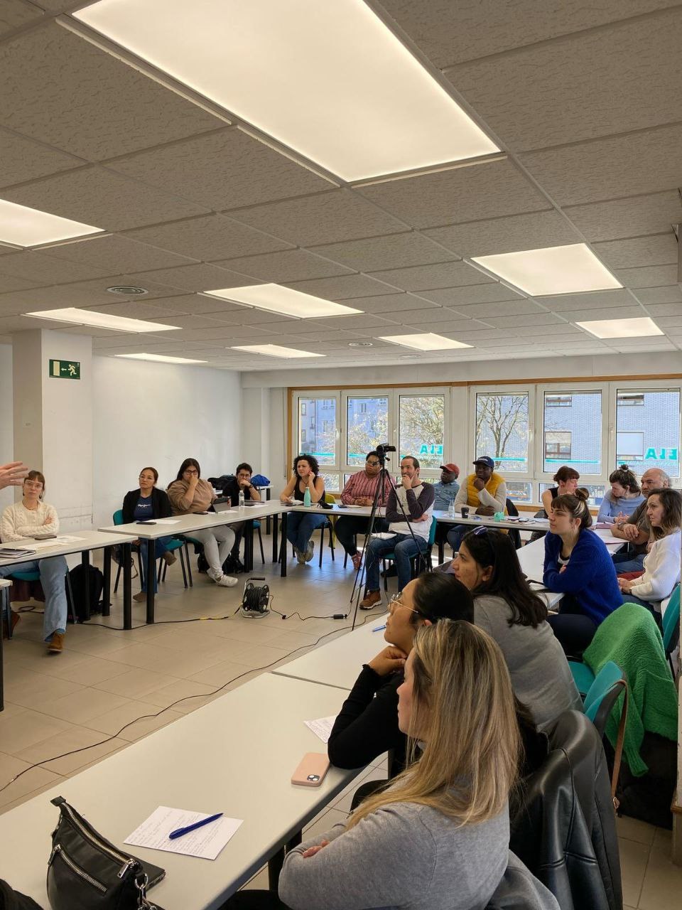 ELA ha organizado hoy en Donostia una formación antirracista con las personas delegadas migradas del sindicato