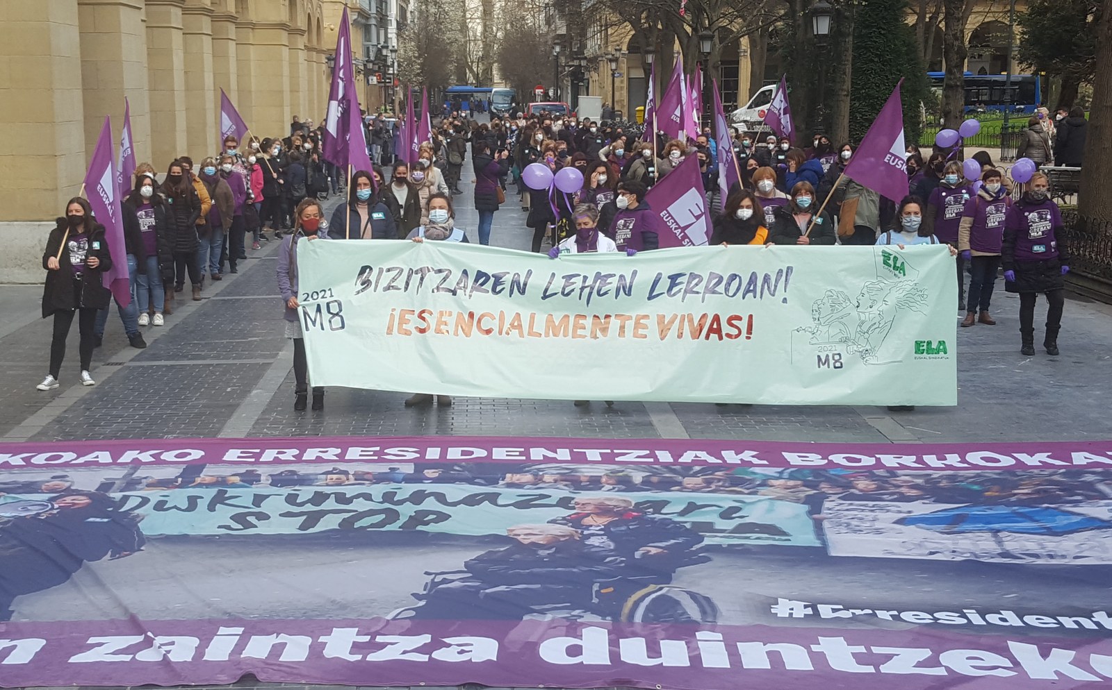 Solo nuestra lucha hará que la vida se imponga al capital