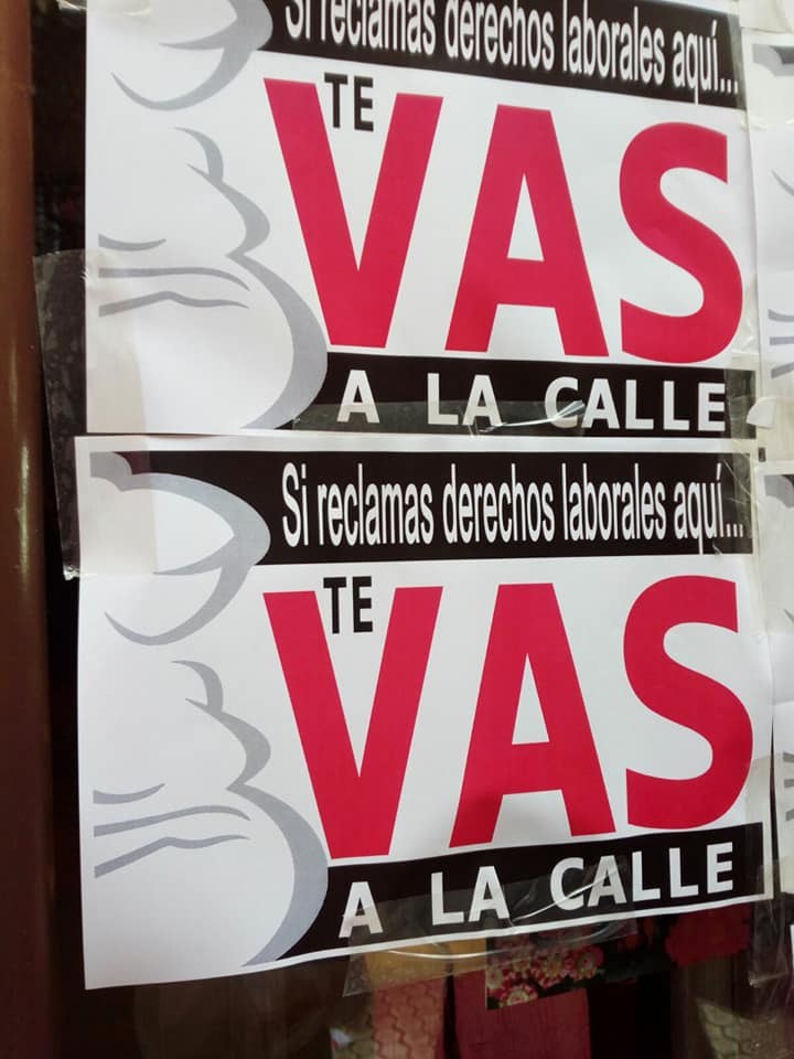 Zapatos VAS: despedida por querer hacer elecciones sindicales