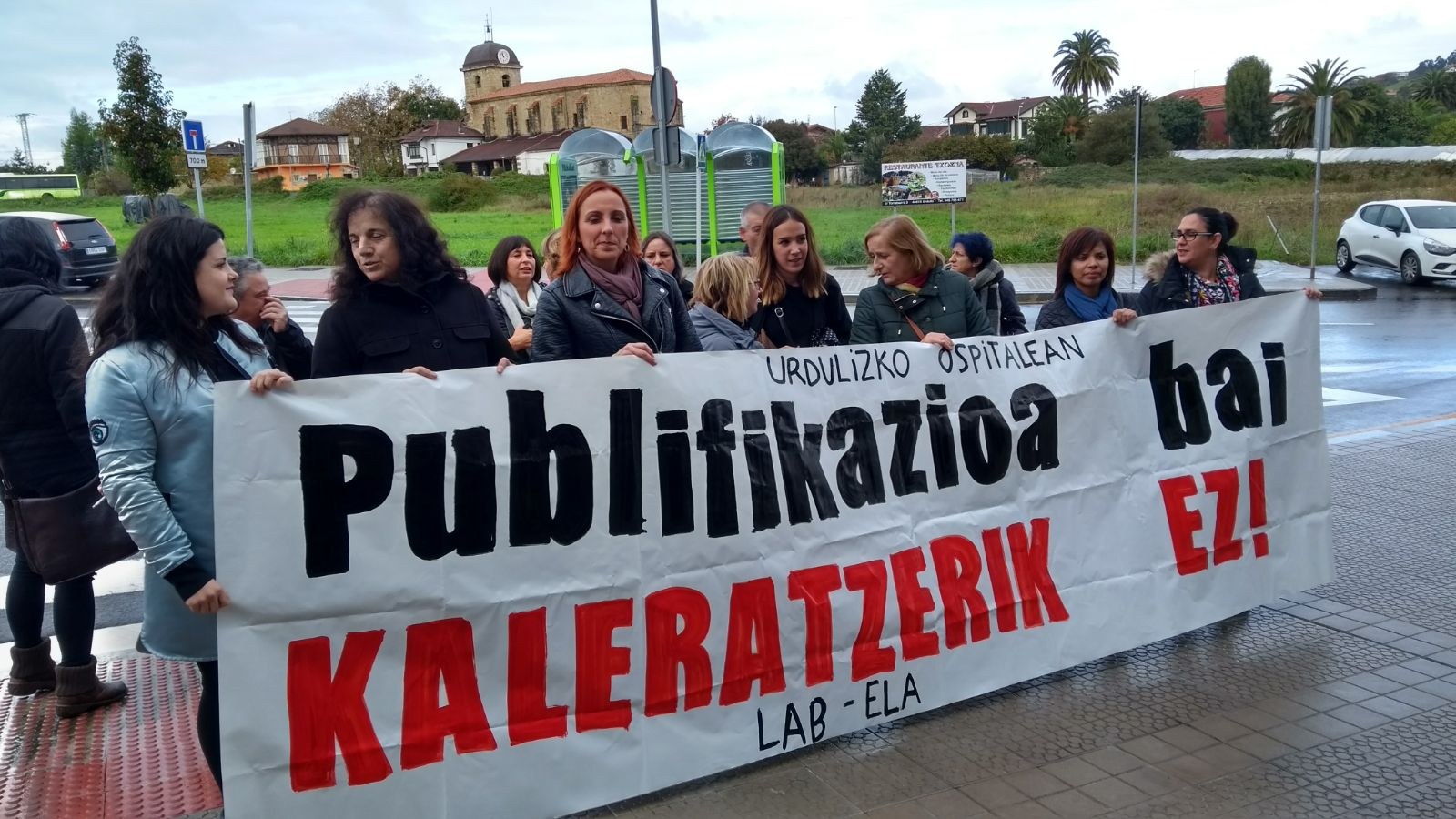 18 despidos en el servicio de limpieza del Hospital de Urduliz 18 despidos en el servicio de limpieza del Hospital de Urduliz
