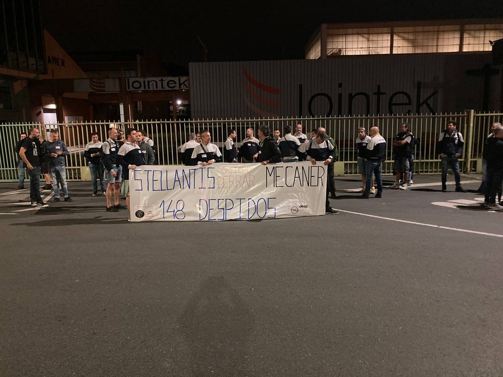 La huelga paraliza toda actividad de la planta