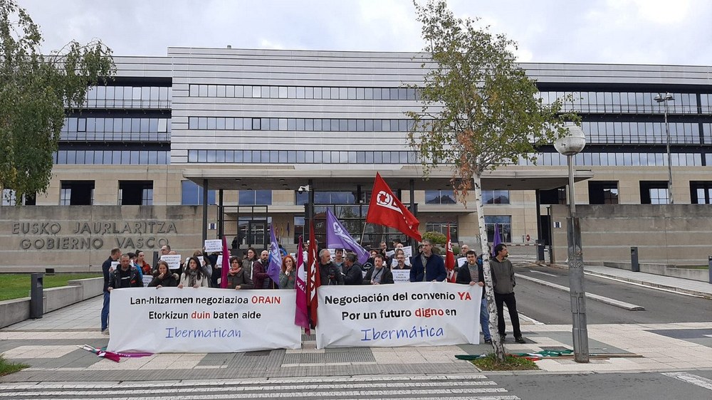 Segundo día de huelga en Ibermática