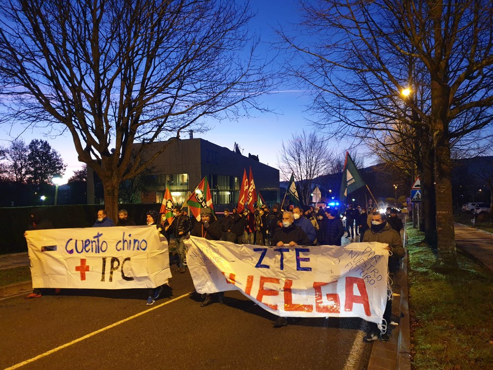 ZTE vulnera el derecho a la huelga