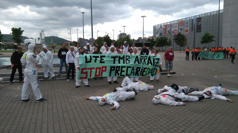 ELA estudia emprender acciones contra TMB Arraiz por no garantizarse la salud de la plantilla