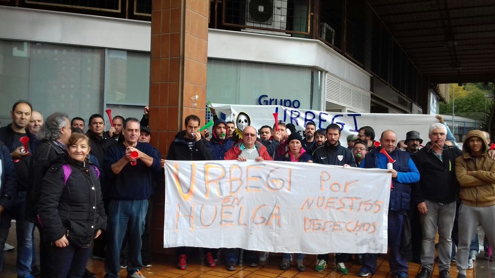 Huelga indefinida en URBEGI