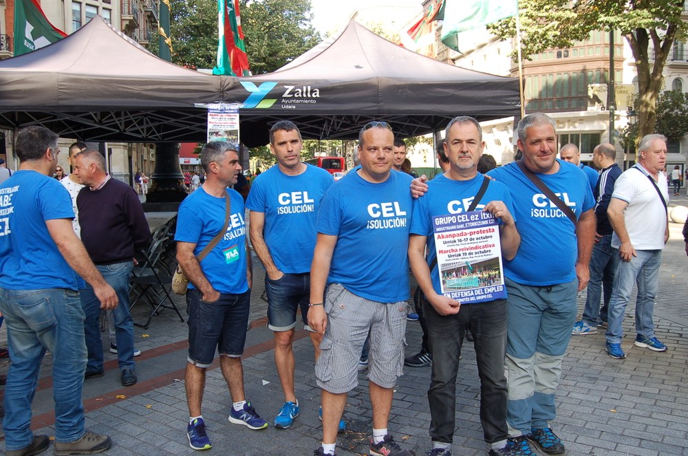 La acampada de las y los trabajadores de CEL en imágenes