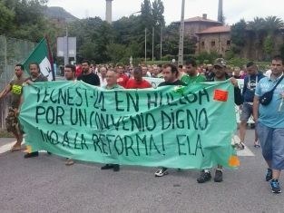 La reunión en el PRECO sobre las subcontratas de Petronor finaliza sin avances