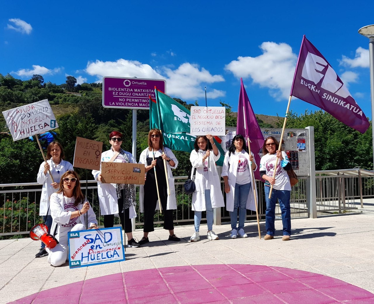 Nuevas jornadas de huelga en el servicio de ayuda a domicilio de Ortuella Nuevas jornadas de huelga en el servicio de ayuda a domicilio de Ortuella