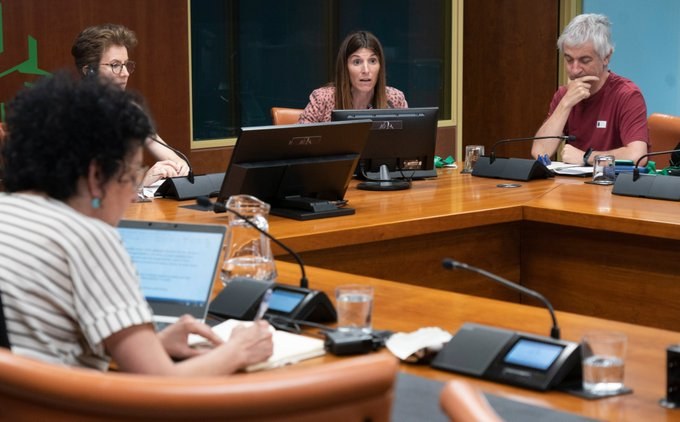 El proyecto de ley de empleo se debate en el parlamento vasco