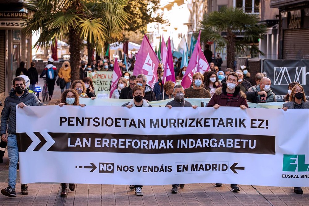 ELA denuncia que se ha profundizado en la vía para retrasar la jubilación