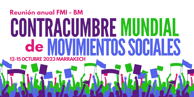 ELA participará en la  Contracumbre mundial de movimientos sociales de  Marrakech los días 12-15 de octubre