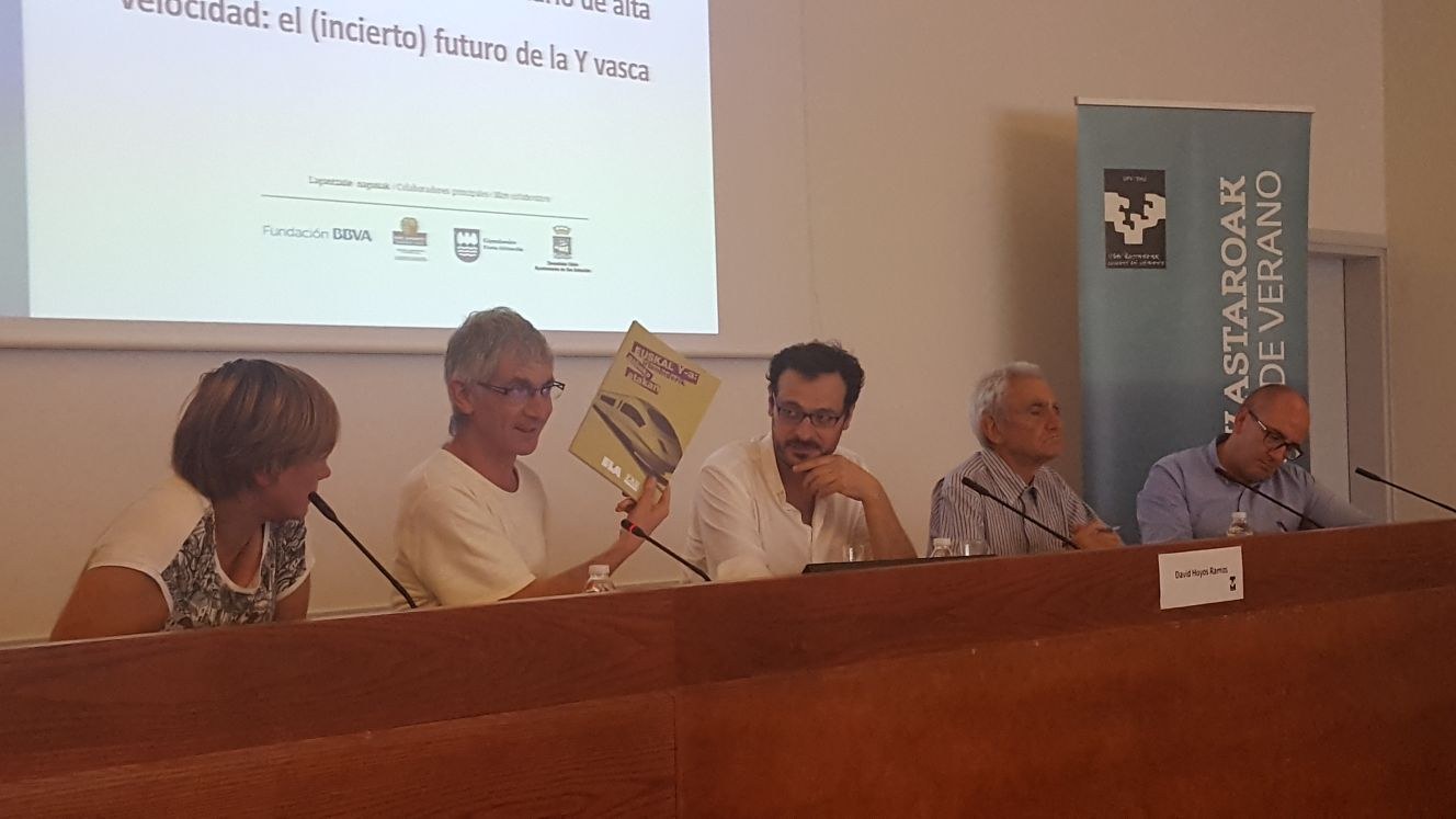 ELA reivindica que ninguna institución pública de Euskal Herria colabore ni destine recursos al TAV
