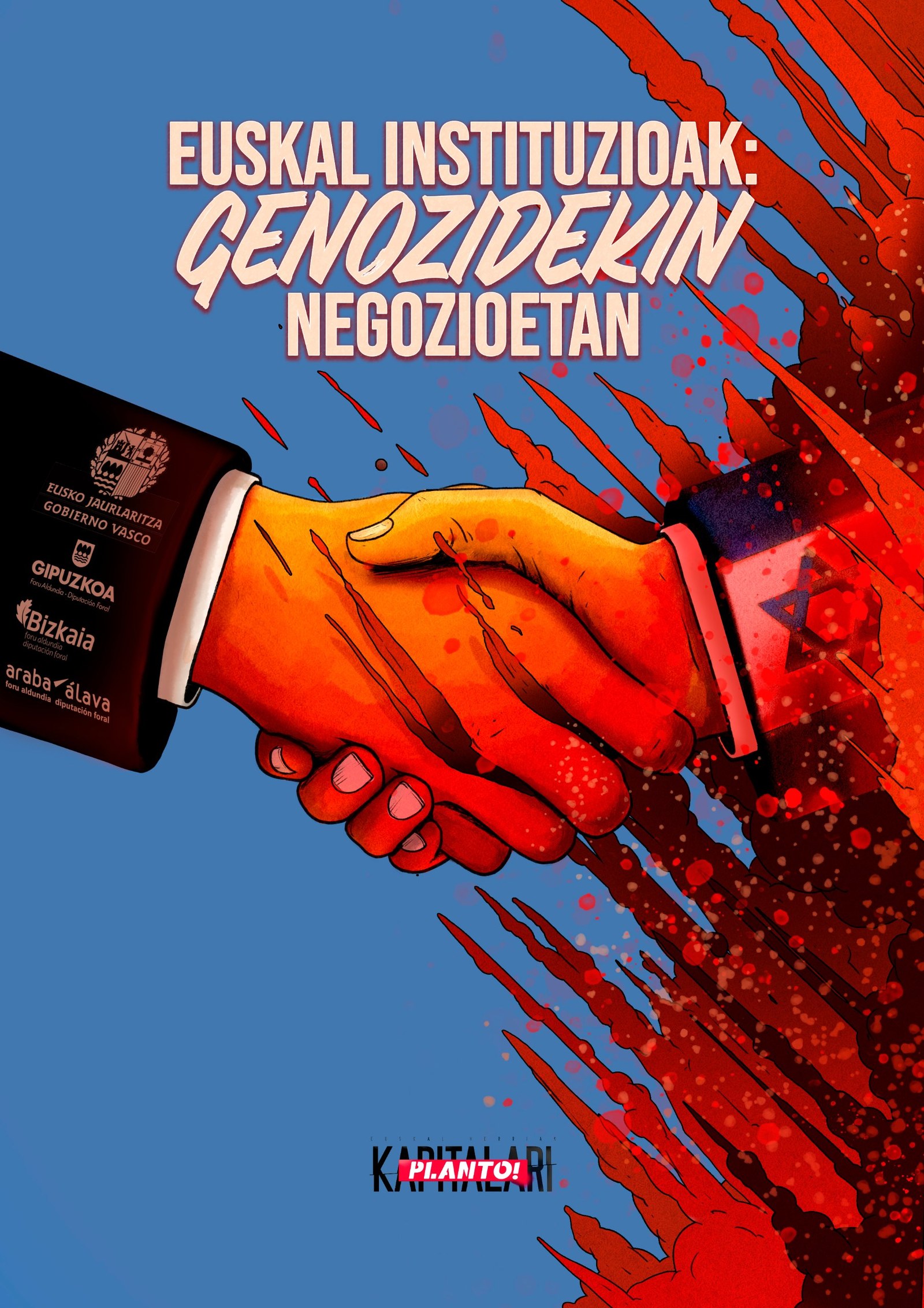 Instituciones vascas, el beneficio del genocidio