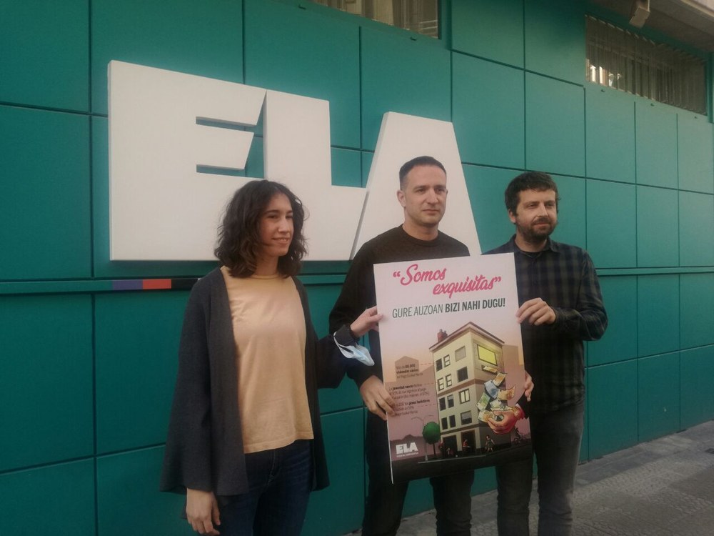 El número de viviendas sociales en Hego EH es tres veces menor que la media europea