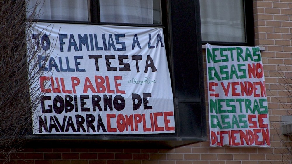 Los fondos buitre llegan a Iruñea y Donostia para hacer negocio con la vivienda de cientos de familias
