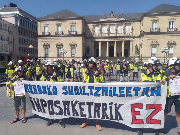 Desconvocan la huelga después de que la Justicia les diera la razón ante el plan forestal diseñado por la Diputación